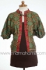 baju hamil batik shanghai hijau   BTK 85  medium